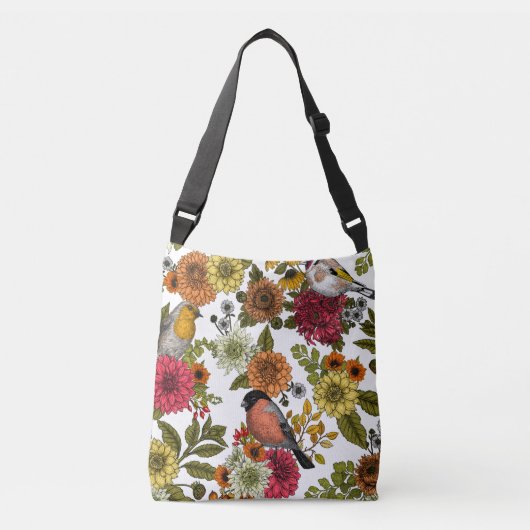 Sac Ajustable Jardin d'oiseaux et de fleurs 1 (Devant)