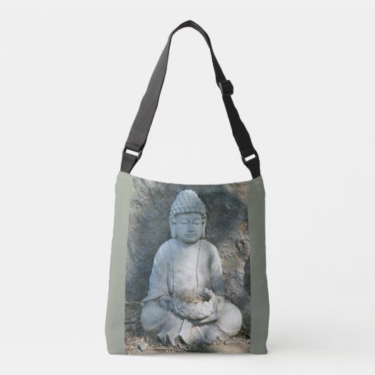 Sac Ajustable jardin en pierre tranquille Bouddha (Devant)