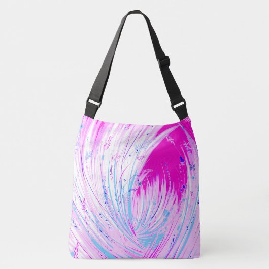 Sac Ajustable Jardin enchanté Abstrait rose (Devant)