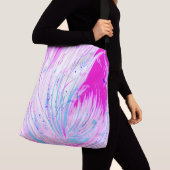 Sac Ajustable Jardin enchanté Abstrait rose (De près)
