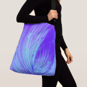Sac Ajustable Jardin enchanté Abstrait violet (De près)