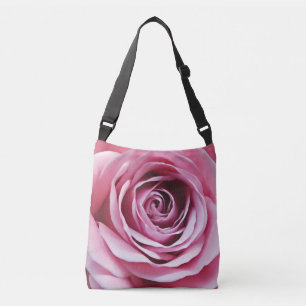 Sac Ajustable Jardin fleuri rose rose de l'aquarelle