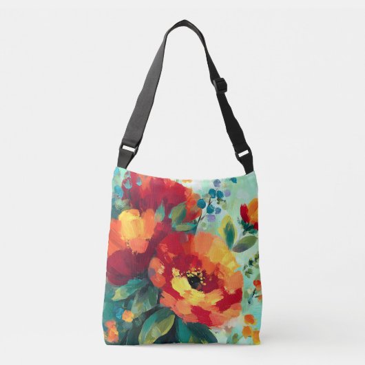 Sac Ajustable Jardin floral flamboyant (Devant)