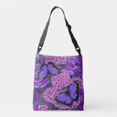 Sac Ajustable Jardin morpho bleu 2 (Dos)