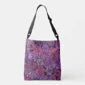 Sac Ajustable Jardin succulent en rose et violet (Dos)