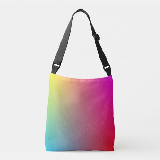 Sac Ajustable Jaune, Magenta, Bleu et Rouge (Devant)