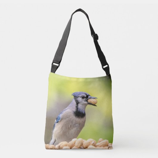 Sac Ajustable Jay bleu à l'arachide (Devant)
