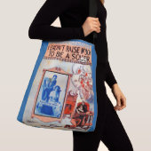 Sac Ajustable Je n’ai pas élevé mon garçon pour être un soldat (De près)