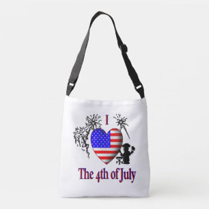 Sac Ajustable Je suis amoureux du 4 juillet