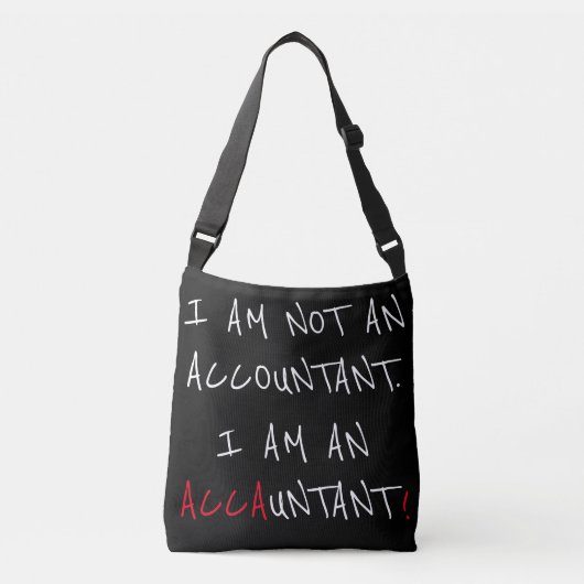 SAC AJUSTABLE "JE SUIS UN ACCAUNTANT" (Devant)