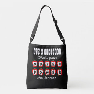 Sac Ajustable Je Suis Un Enseignant, Quelle Est Votre Superpuiss