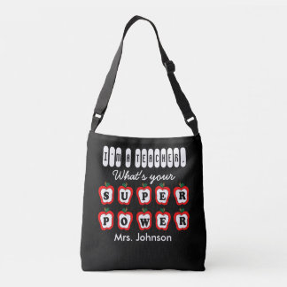 Sac Ajustable Je Suis Un Enseignant, Quelle Est Votre Superpuiss
