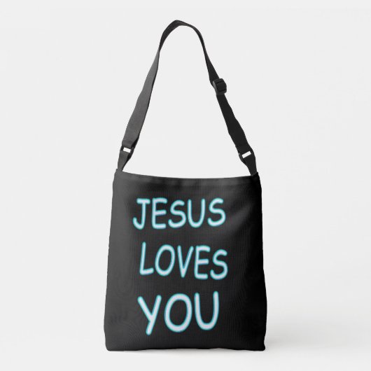 Sac Ajustable Jésus t'aime (Dos)