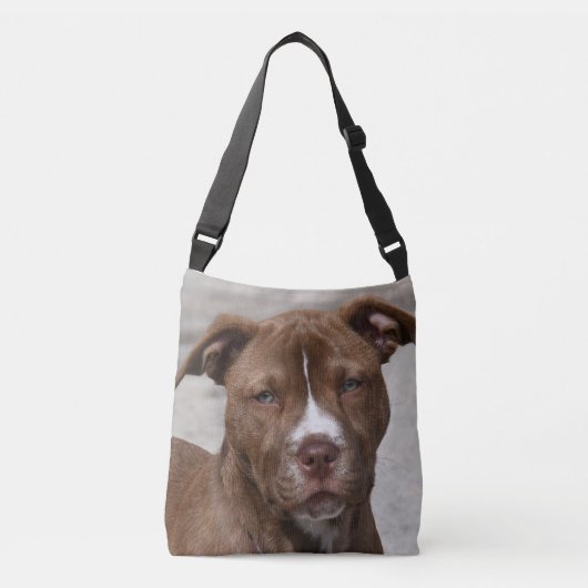 Sac Ajustable Jeune chiot de pitbull (Devant)