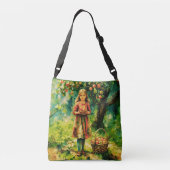 Sac Ajustable Jeune fille dans un Apple Orchard (Dos)