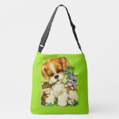 Sac Ajustable joli chiot et chatons souriants imprimer (Dos)