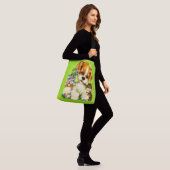 Sac Ajustable joli chiot et chatons souriants imprimer (Sur le modèle)