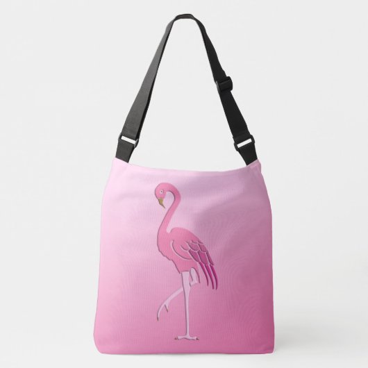 Sac Ajustable Joli flamant rose (Devant)