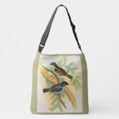 Sac Ajustable joli imprimé d'oiseaux (Dos)