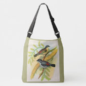 Sac Ajustable joli imprimé d'oiseaux (Devant)
