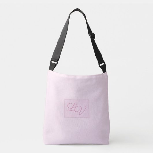 Sac Ajustable Joli rose et blanc doux (Devant)