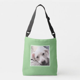 Sac Ajustable Joli vert vert pâle Fatigué blanc Chien chiot joli