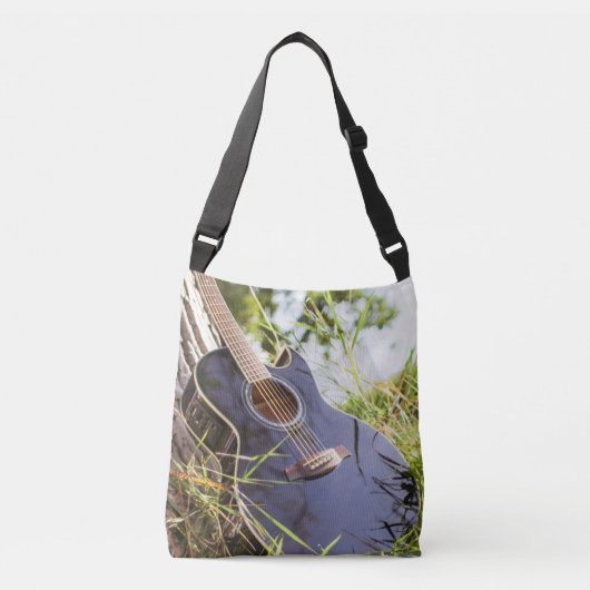 Sac Ajustable Jolie basse guitare (Devant)