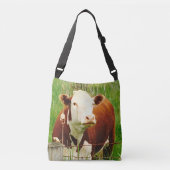 Sac Ajustable Jolie vache coudée 4Caryn (Devant)