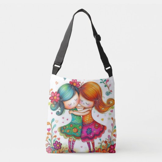 Sac Ajustable Jolies Petites Copines (Devant)