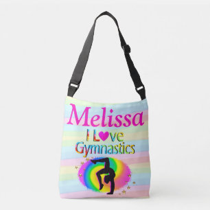 SAC AJUSTABLE JOLIMENT CUSTOMISÉ J'AIME GYMNASTICS FOURRE-TOUT C