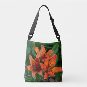 Sac Ajustable Jour de lis hémerocalle orange vif floral