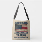 Sac Ajustable Joyeuse fête 4 juillet l'indépendance (Devant)