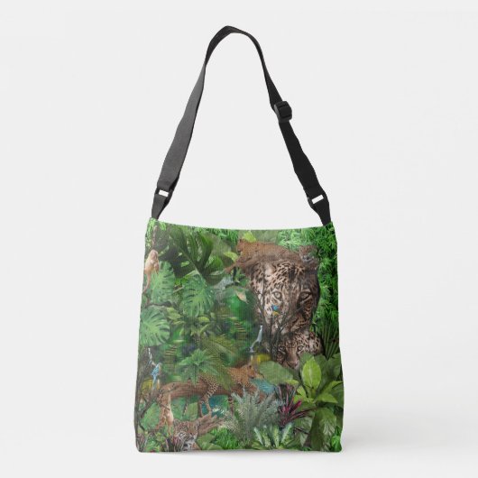 Sac Ajustable Joyeuse jungle africaine (Dos)