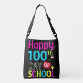 Sac Ajustable Joyeux 100ème jour d'école (Dos)