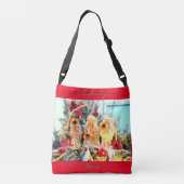 Sac Ajustable joyeux anges de noël trompant (Dos)