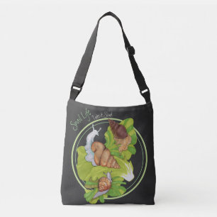 Sac Ajustable Joyeux escargots sur les feuilles 'Vie des escargo