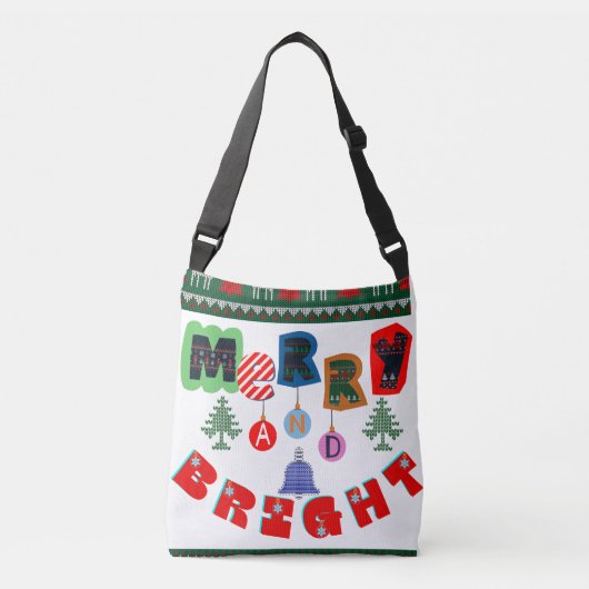 Sac Ajustable Joyeux et brillant Fourre-tout (Devant)