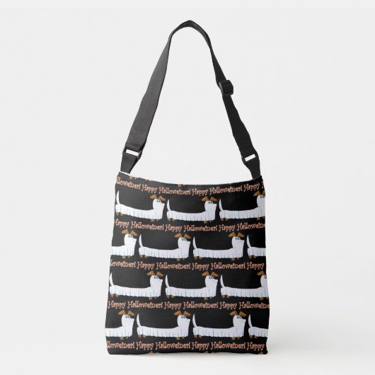 Sac Ajustable Joyeux Halloweiner Dachshund (Devant)