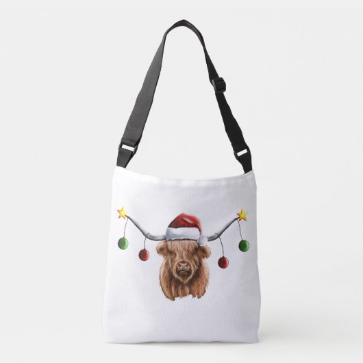 Sac Ajustable Joyeux Noël Hielan Coo (Devant)