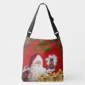 Sac Ajustable Joyeux Noël Santa Claus Snow Globe (Devant)