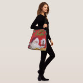 Sac Ajustable Joyeux Noël Santa Claus Snow Globe (Sur le modèle)