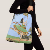 Sac Ajustable joyeux tirage de danseur (De près)