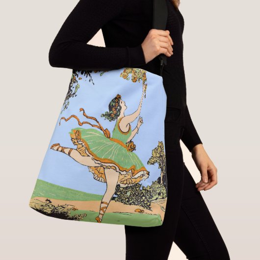 Sac Ajustable joyeux tirage de danseur (De près)