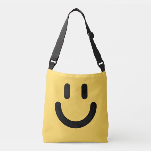 Sac Ajustable Joyeux visage triste Fourre-tout (Devant)
