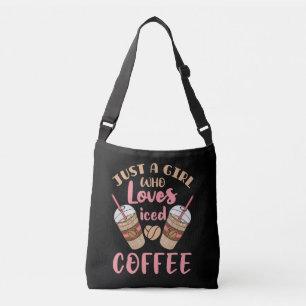 Sac Ajustable Juste une fille qui aime le café glacé