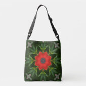 Sac Ajustable Kaleidoscope à fleurs rouges (Dos)