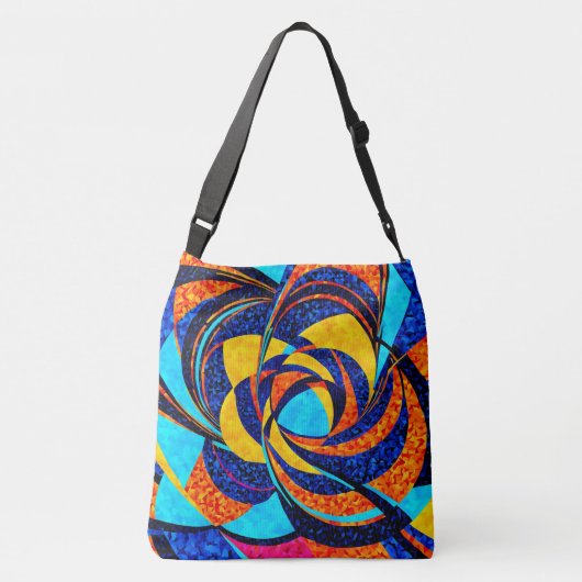 Sac Ajustable Kaleidoscope Vivid Conception abstraite : Attraper (Dos)