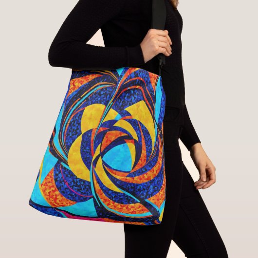 Sac Ajustable Kaleidoscope Vivid Conception abstraite : Attraper (De près)