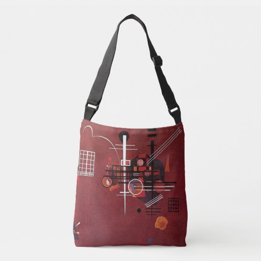 Sac Ajustable Kandinsky - Rouge mouillé (Devant)