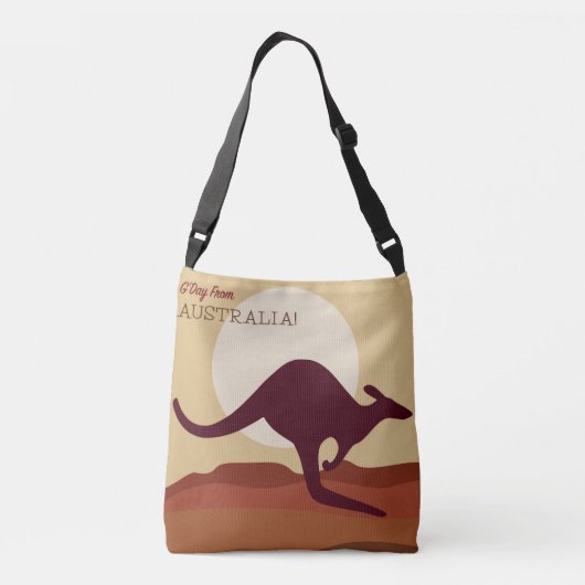 Sac Ajustable Kangourou d'outremer (Dos)